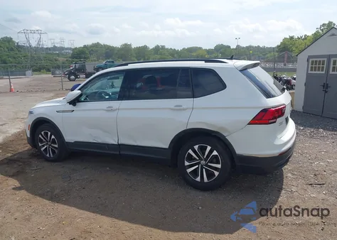 2022 Volkswagen Tiguan 2.0T S z USA, uszkodzony, nr VIN 3VV1B7AXXNM015548